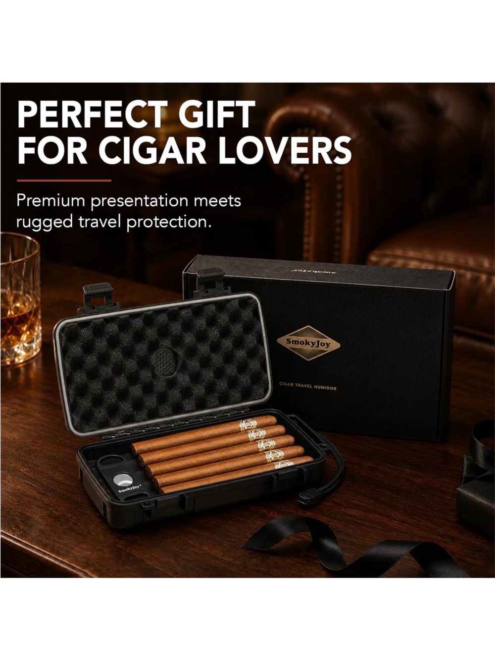 Travel Humidor Set: 4-5 Cigars - Picture 7 of 7